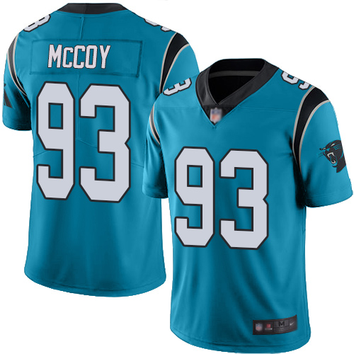 Carolina Panthers Limited Blue Men Gerald McCoy Jersey NFL Football #93 Rush Vapor Untouchable->carolina panthers->NFL Jersey